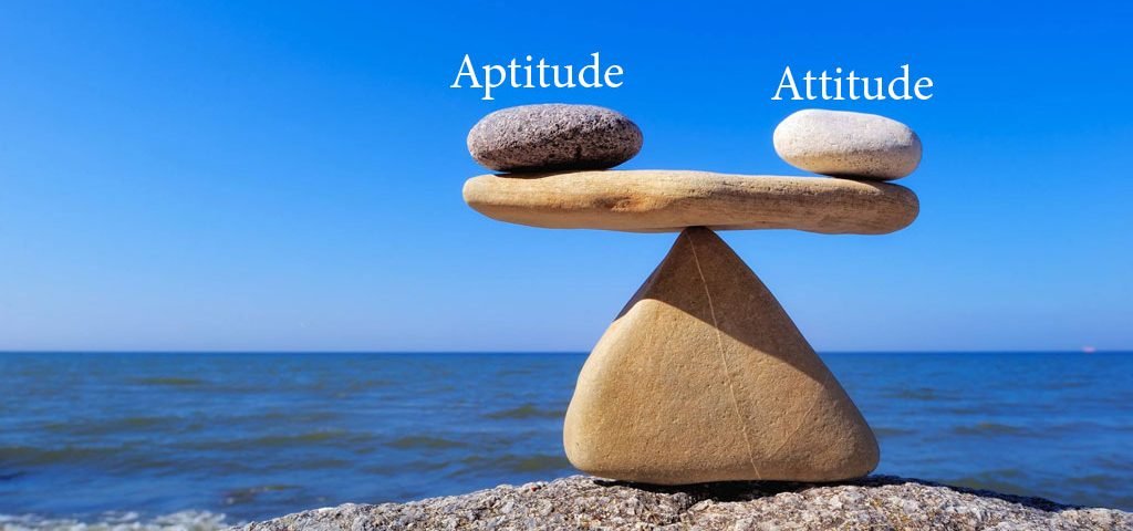 Aptitude Enough Without the Right Attitude?